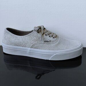 Vans Women's Authentic Suede Mix Sneaker in Awesome Moon Rock Brown Gray